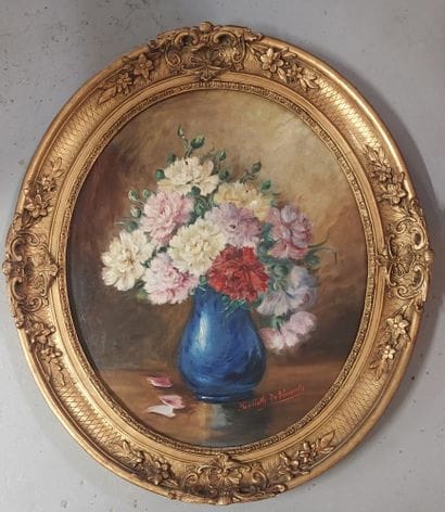 ECOLE DU XXème siècle

Bouquet de fleurs

Huile...