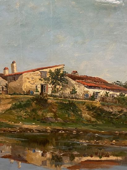 Peter Alfred GROSS (1849-1914)

Farmhouse...
