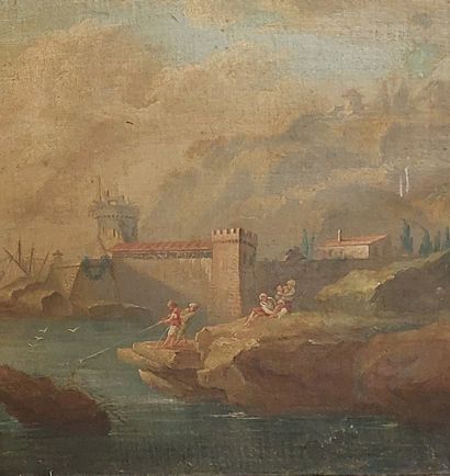 18th century FRENCH SCHOOL

Marine

Canvas...
