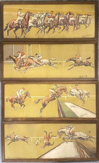 Albert FEUILLASTRE (XIX-XX) 

Horse racing...