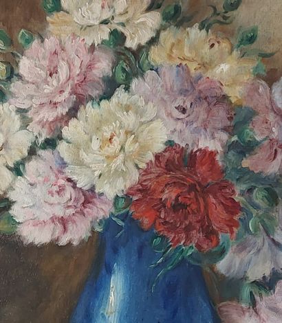 ECOLE DU XXème siècle

Bouquet de fleurs

Huile...