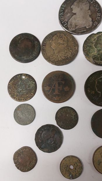 LOT OF VARIOUS ANCIENT PIECES, one in si...