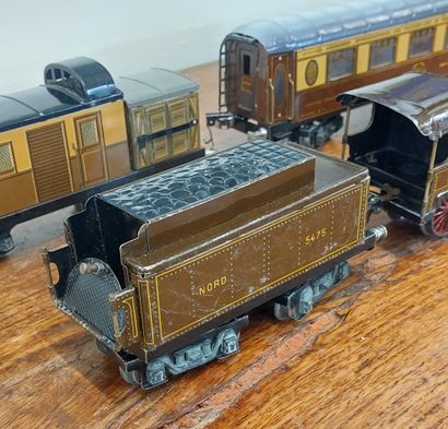 JEP - Coffret FLÈCHE D’OR comprenant locomotive...