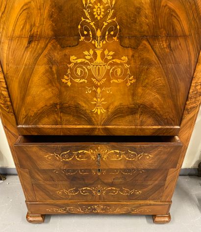 SECRETARY topped with Turquin blue marble,...