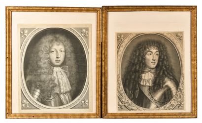 SET OF FOUR ENGRAVINGS including :
-After...