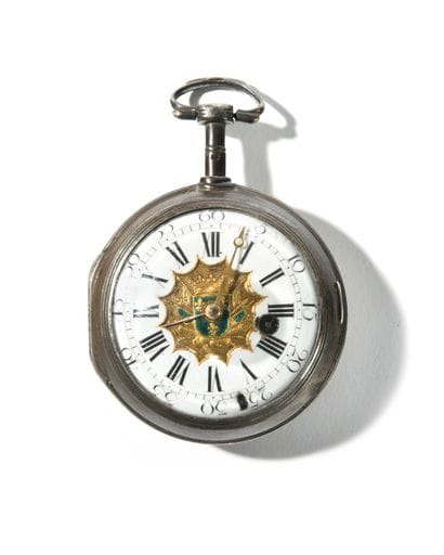 FRERES MELLY PARIS
Cock watch decorated with...