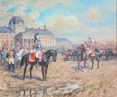 EUGENE LELIEPVRE (1908-2013). 
French school....