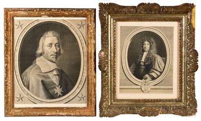 SET OF FOUR ENGRAVINGS including :
-After...