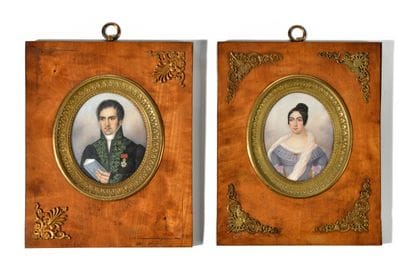 Mrs. BECQUEREL.
French school of the 19th...