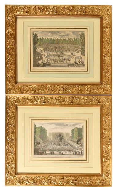 SET OF FOUR BEAUTIFUL REHABILITATED ENGRAVINGS...