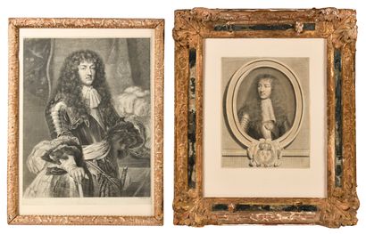 Set of three engravings including :
-After...