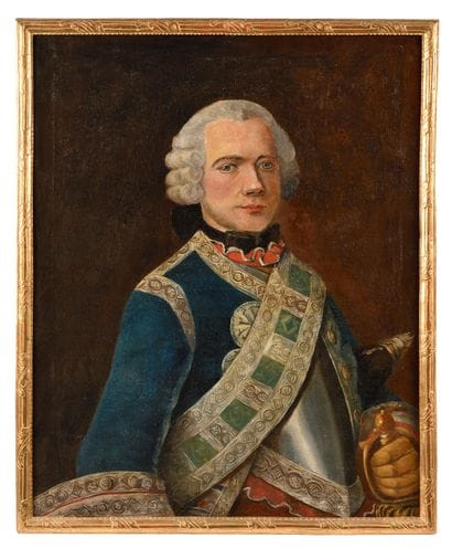 18th century FRENCH SCHOOL
Portrait of a...