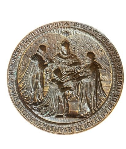 TIOLIER, after. 
Large matrix of the seal...
