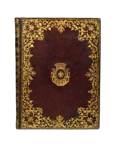 COLLECTION OF EX-LIBRIS in a binding with...