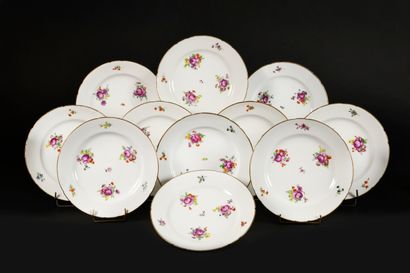 MANUFACTURE DUC D'ANGOULEME
Suite of eleven...