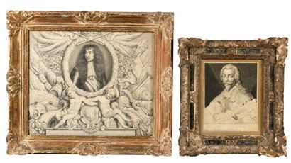 Set of four engravings including :
-After...