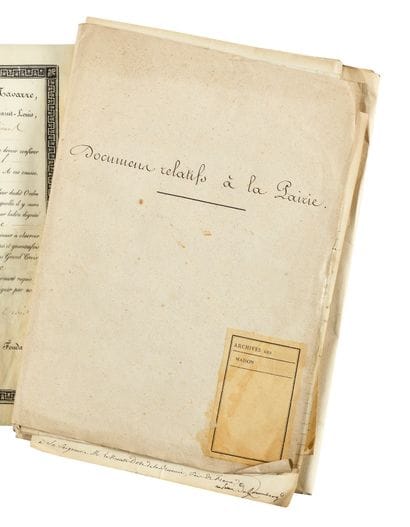 DODE DE LA BRUNERIE,
PAIR DE FRANCE 
Important...