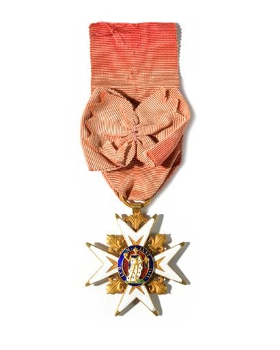 . FRANCE
ROYAL AND MILITARY ORDER OF SAINT...