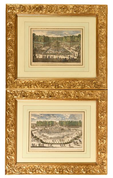 SET OF FOUR BEAUTIFUL REHABILITATED ENGRAVINGS...