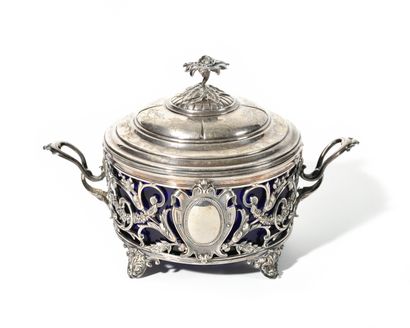 FRAY FILS (1875-1891)
Two-handled bonbonnière...