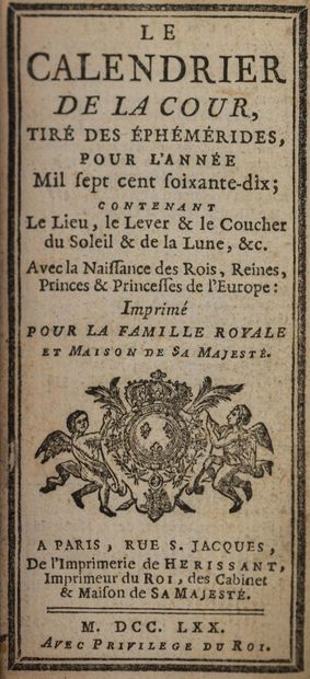 THREE BOOKS: 
-ORDINANCE DE LOUIS XIV ROY...