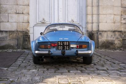 1970 Alpine 1300
French registration
Serial...