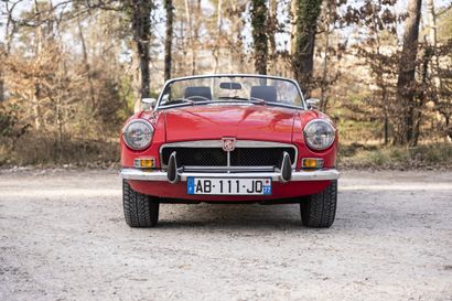 1980 MG B Cabriolet
Serial number: GVGEJ1AG512125
French...
