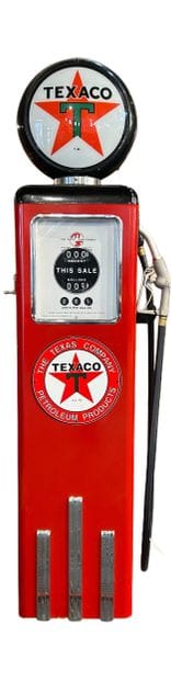 TEXACO: Decorative American gasoline pump....