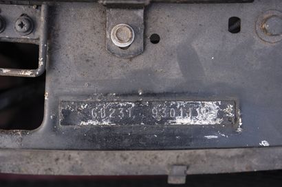 1980 MG B Cabriolet
Serial number: GVGEJ1AG512125
French...