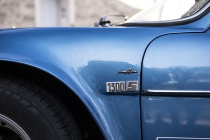 1970 Alpine 1300
French registration
Serial...