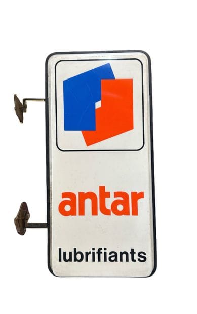 ANTAR: Antar Lubrifiants double-sided illuminated...