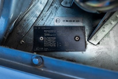 1991 Porsche 968 Cabriolet
French registration
Serial...
