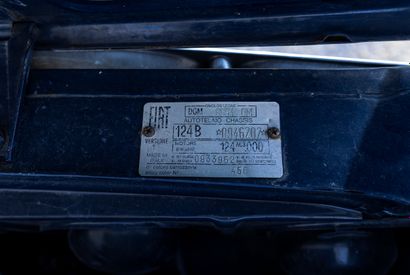 1971 Fiat 124 Special T 
Chassis number:...