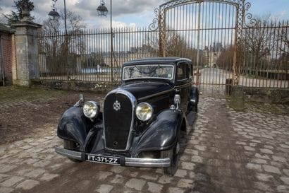 1934 Hotchkiss 615
French collector's registration
Serial...
