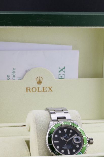 ROLEX
Submariner Kermit
Réf : 16610 LV
Vers...