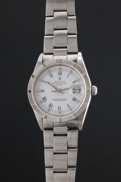 ROLEX
Oyster Date 
Réf : 15210
Vers : 1996.
Boîtier...
