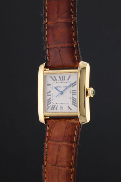 CARTIER 
Tank Française Grand Modèle
Réf...