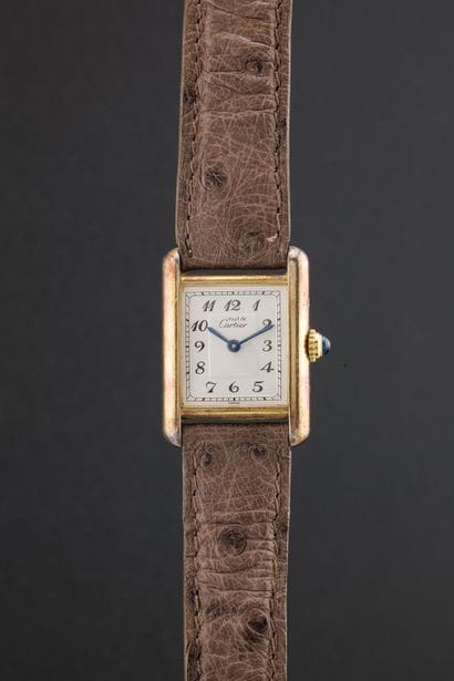 CARTIER
Tank Must
Réf : 5057001
Vers : 1990.
Boîtier...