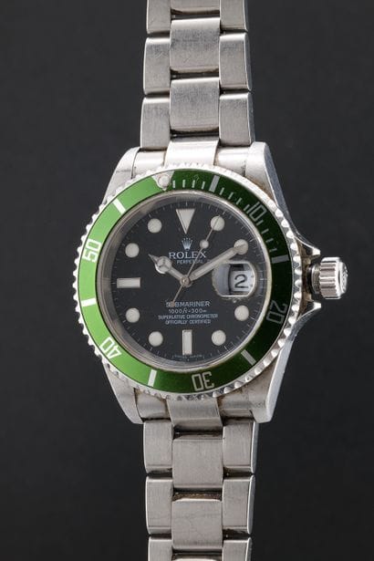 ROLEX
Submariner Kermit
Réf : 16610 LV
Vers...