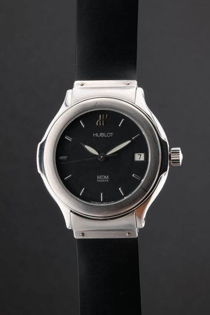 HUBLOT
MDM Genève
Réf : 1710.1
Vers : 2000,
Boîtier...