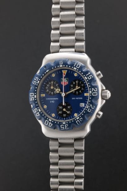 TAG HEUER
Ref : CA 1210-RO
Circa: 1990.
Case:...