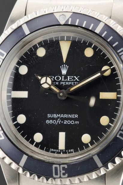 ROLEX
Submariner 
Ref : 5513
Circa: 1967.
Case:...