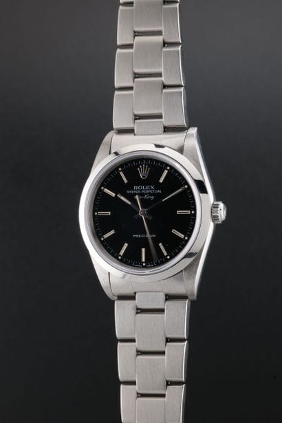 ROLEX 
Air-King 
Ref : 14000
Circa: 1997
Case:...