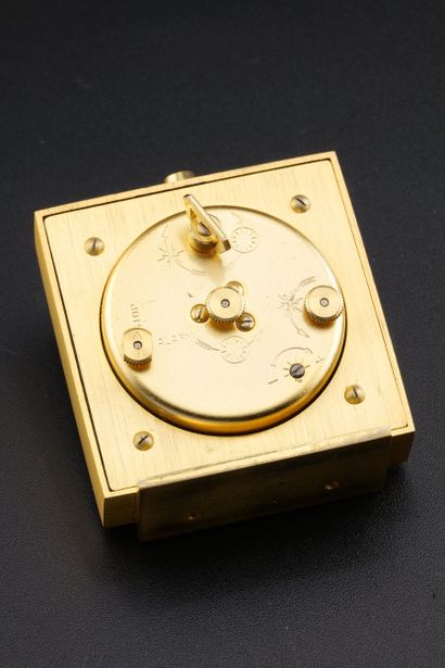 JAEGER LECOULTRE
Brass alarm clock
Lapis...