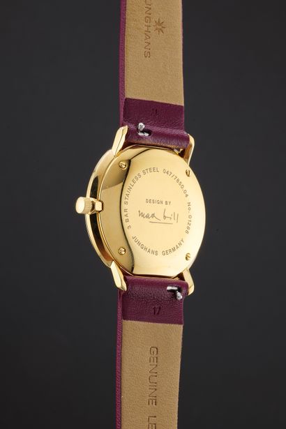 JUNGHANS
Max Bill 
Ref : 047/7850.04
Circa:...