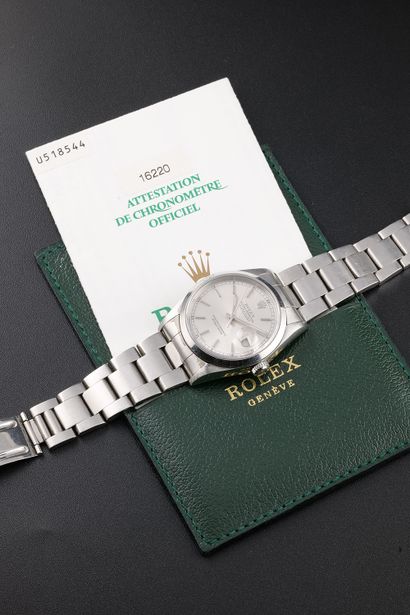 ROLEX
Datejust
Ref : 16220
Circa: 1998.
Case:...