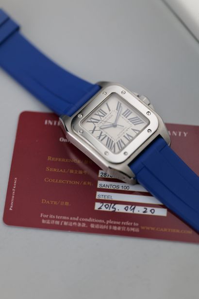 CARTIER
Santos 100
Ref : 2878
Circa: 2015.
Case:...