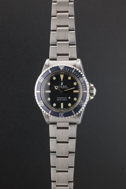ROLEX
Submariner 
Ref : 5513
Circa: 1967.
Case:...