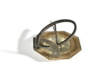 Equinoctial sundial by Andréas Vogler, Augsburg...
