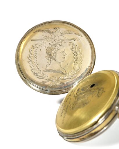 A. MUNIER. Horloger de l’Empereur et Roi.
Montre...